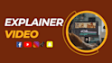 create explainer and promotional video with voiceover