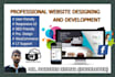 design or redesign your wordpress website using elementor