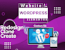 clone, redesign and customize responsive website