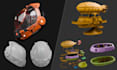 do 3d modeling for 3d printing and rendering