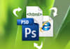 convert psd or Photoshop file to html