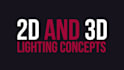 2d or 3d visualizations of lighting
