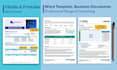 design microsoft word form, document, formulaire word professionally