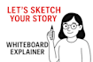 create an animated whiteboard sketch video explainer, tutorial, promo