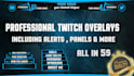 design a unique and professional twitch overlay