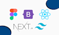 convert figma to react, next, tailwind, bootstrap, HTML CSS