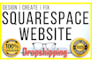 design your squarespace website