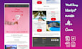 design professional mailchimp email template newsletter