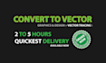 vector trace, convert logo to vector, vectorize