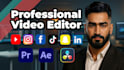 do professional video editing