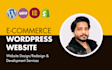 create, design, develop or redesign wordpress website or online store