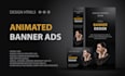 design animated HTML5 banner ads or google banner ads