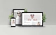make 500 multi devices responsive website mockup
