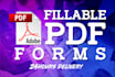 create fillable pdf form