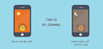 reskin and change layout of your mobile app