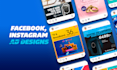 create professional facebook ad design or post design