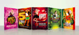 do flyer for valentine, st patricks day and cinco de mayo