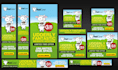 design an attractive and professional website banner ad