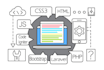 fix php, javascript and bootstrap bugs