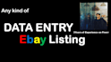 do ebay listing, shopify listing and all types of product listing