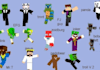 creat a custom mine raft skin