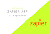build zapier cli application