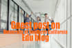 write and guest post on edu blog, da90 and dofollow backlink