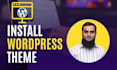 install wordpress, theme, demo, plugins, security