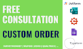 create forms in notion, jotform, typeform, cognito forms, google forms, etc