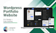 create a wordpress portfolio website for creatives using SEO optimized elementor