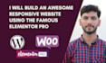 build an awesome wordpress website using elementor pro