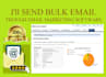 send bulk email marketing with text, images, html templates