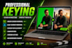 do green screen removal, keying and screen replacement
