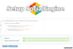 setup your social engine site