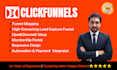 build high converting clickfunnels sales funnels and landing pages