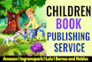 do children illustration, layout formatting, bookcover and publish the book