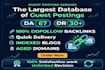 write guest posts in the da67 blog with dofollow backlinks