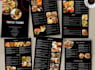 design awesome food menu, restaurant menu, flyer, banner
