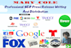 write a powerful press release with distribution