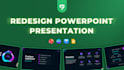 redesign powerpoint, google slides or canva presentation