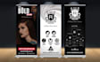 design a roll up banner