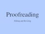 edit and proofread your document professionally