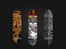design awesome skateboard with detailed handrawn