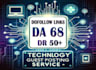 write technology guest posts in da 68 blog off page SEO