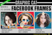 design custom cool facebook profile frames that stand out