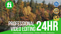 do professional video editing fast