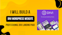 design a professional divi wordpress website or landing page