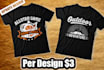 make custom t shirt design for merch by amazon