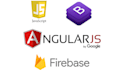 create javascript webapp with firebase