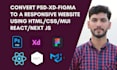 convert PSD to html, reactjs